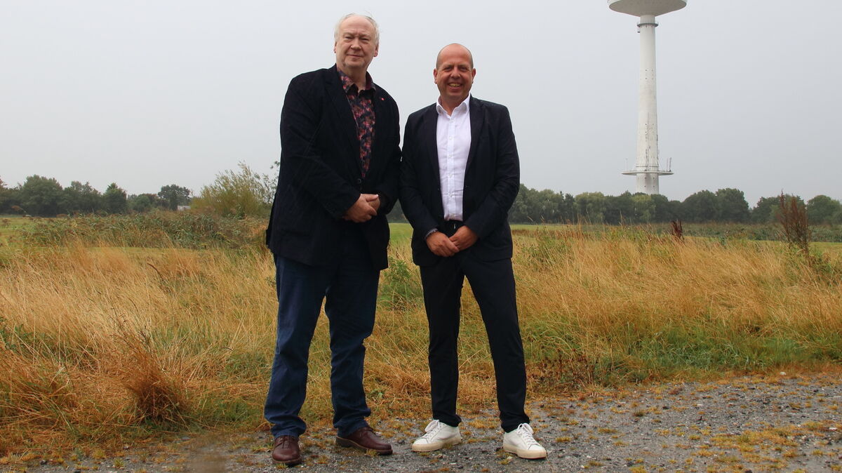 Ein Foto aus alten Tagen: Inzwischen sind die Fronten zwischen Gunnar Wegener (l.) und Oliver Ebken stark verhärtet. Archivfoto: Koppe