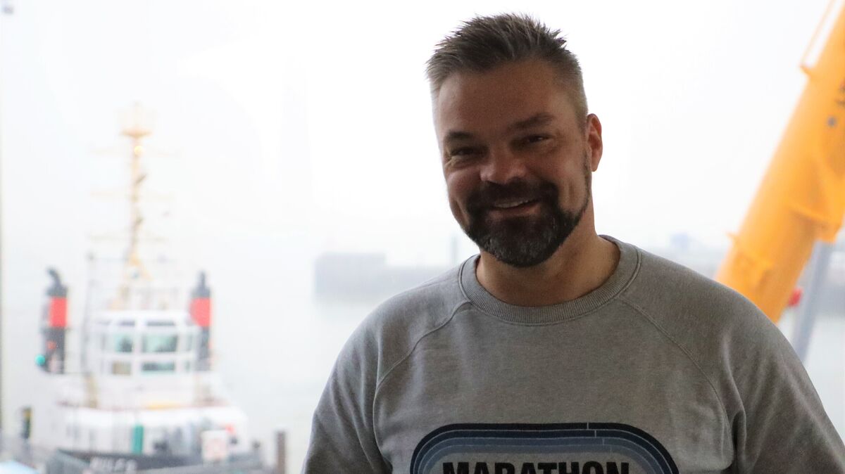 Der Cuxhavener Unternehmer Jochen Kaufholt setzt vor allem auf die maritime Anwendung von Wasserstoff. Dort sieht er den größten Bedarf. Foto: Fischer