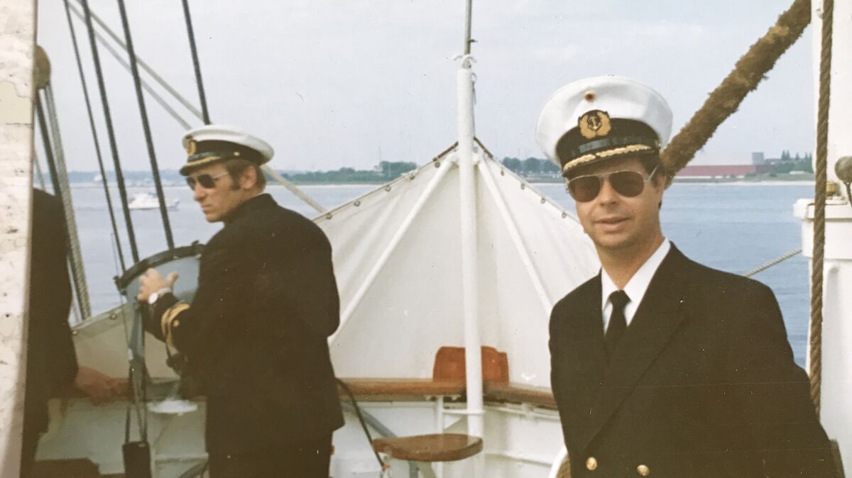 In zahlreichen Reserveübungen schlüpfte Fregattenkapitän der Reserve Bernd Albrecht zurück in die Uniform. Foto: privat