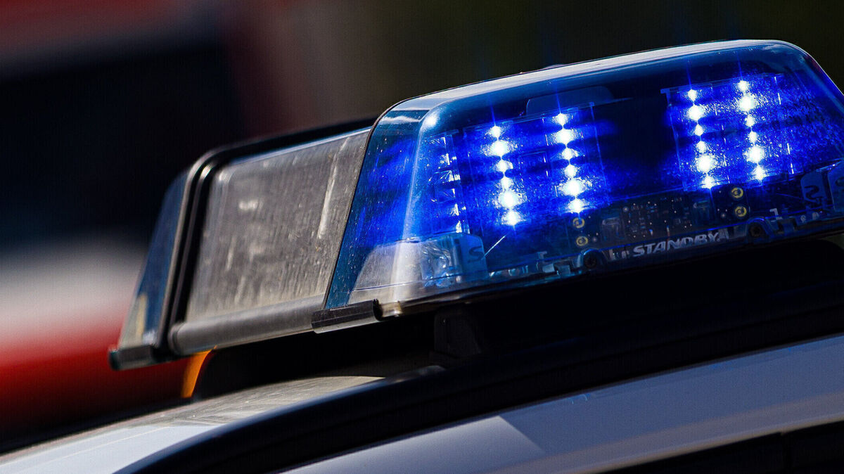 Nächtlicher Polizeieinsatz in Bremerhaven: Nach einem Streit und Sachbeschädigungen endet das Versteckspiel zweier junger Männer hinter einer Hecke im Polizeigewahrsam. Foto: Moritz Frankenberg