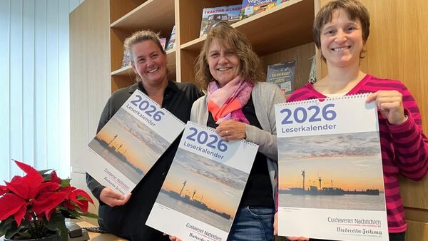 Motive aus Stadt und Kreis Cuxhaven: CNV-Leserkalender 2026 ist jetzt erhältlich