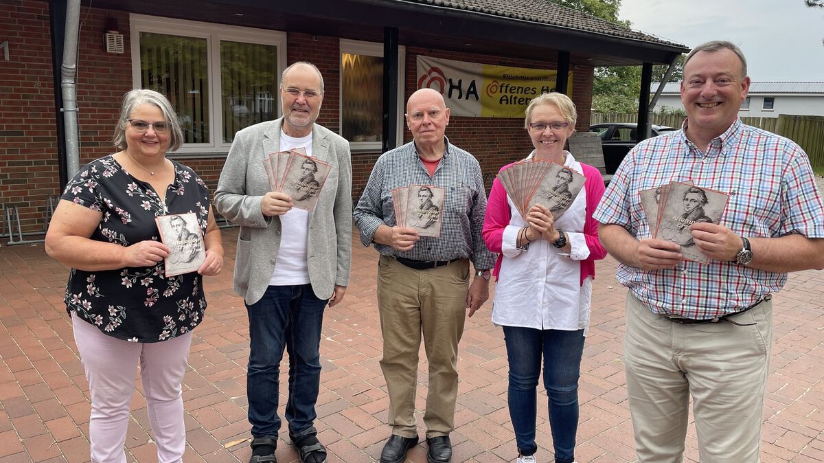 Sie hatten schon Spaß bei den Vorbereitungen, nun freuen sich Sabine Fick, Günter Heße, Peter Bussler, Yvonne Pröpper und Dietmar Rehfeldt (v.l.) schon auf ordentlich Zulauf zu den Vortragsveranstaltungen. Foto: Reese-Winne