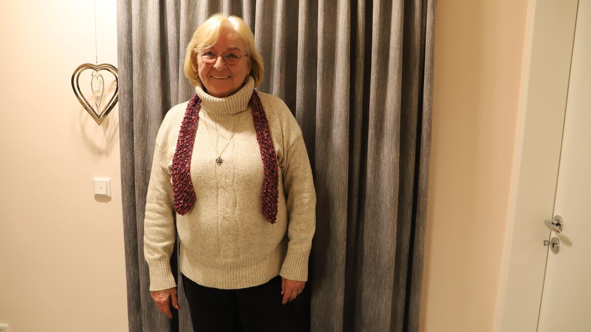 Uschi Gimm lebt seit 1981 in Groden und fühlt sich im "Königreich" einfach nur sehr wohl. Foto: Witthohn