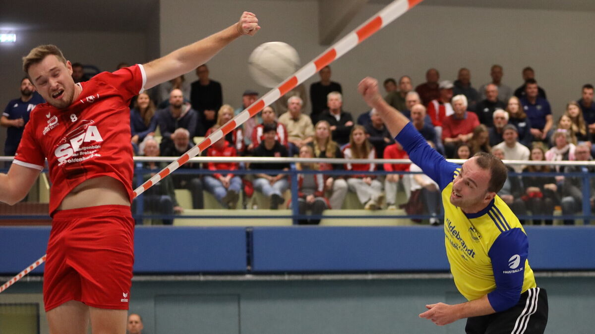 Auf Angreifer Björn Buck und seinen SV Armstorf wartet am Sonnabend eine ganz schwere Aufgabe. In Lamstedt treffen sie auf den Meisterschaftsfavoriten TV Brettorf. Foto: Unruh