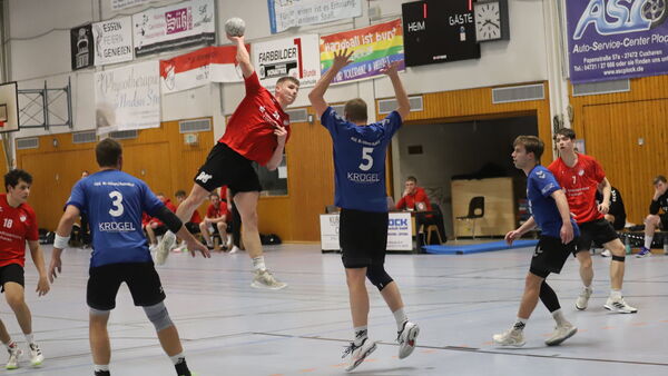 In der ersten Hälfte eine Gala-Vorstellung der Altenwalder Handball-Männer
