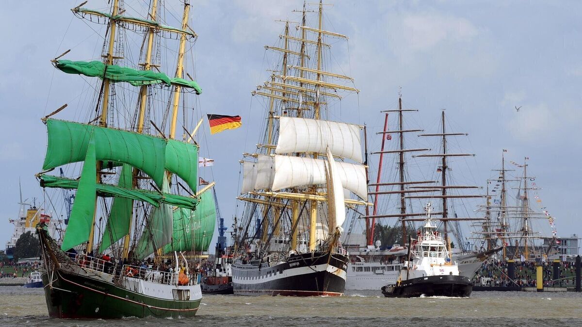 Das große Segler-Treffen an der Nordsee startet am Mittwoch. Foto: Ingo Wagner