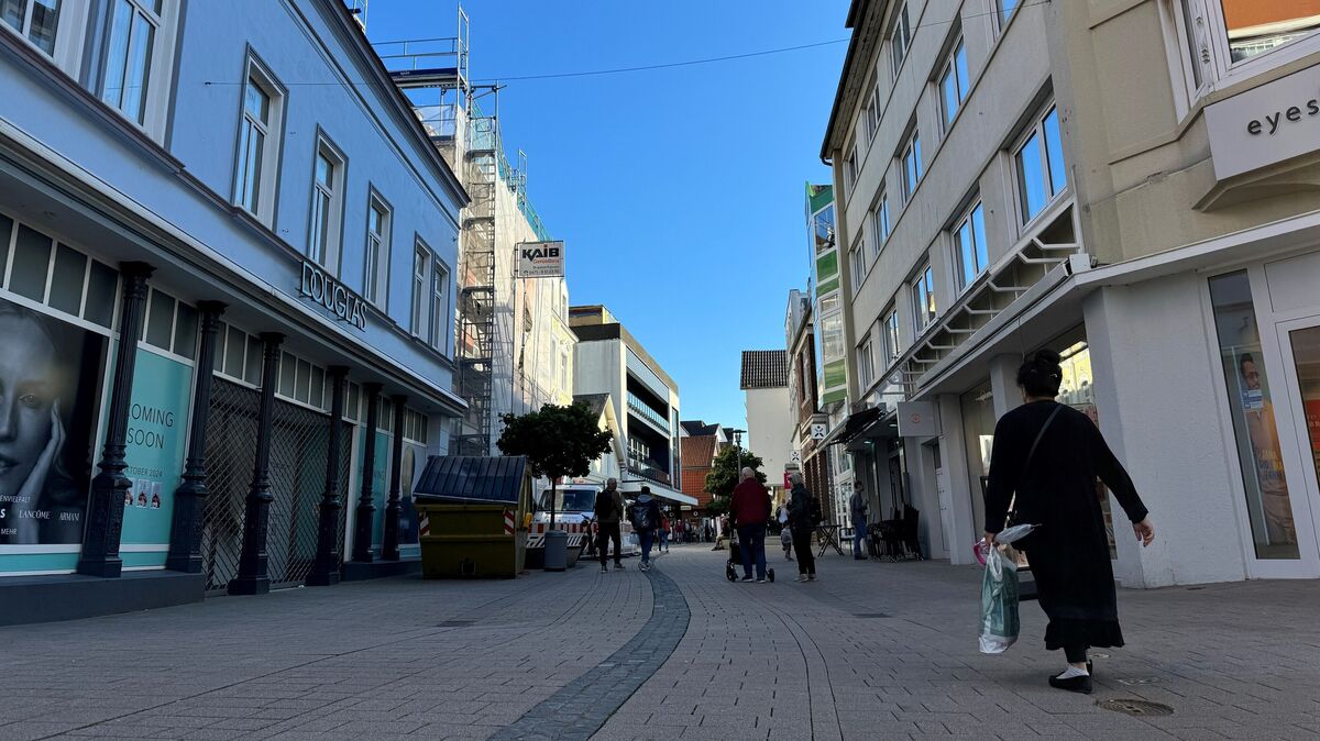 Wo sonst für gewöhnlich gemütlich gebummelt wird, kam es am Sonnabend zu einer gefährlichen Auseinandersetzung. Foto: Keck