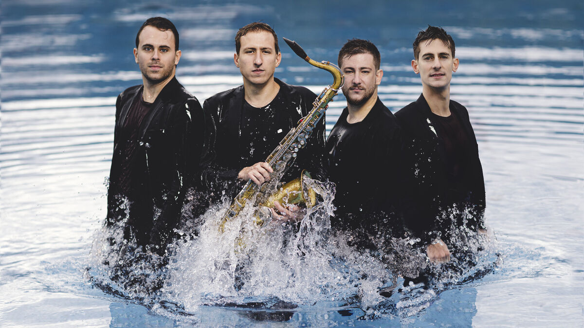 Vier Saxophone, eine Mission: Kebyart entfacht am 7. Februar 2026 mit dem Programm „An American Counterpoint“ im Kirchenschiff von Herz-Jesu Klangfunken und kammermusikalische Energie. Foto: Igor Studio