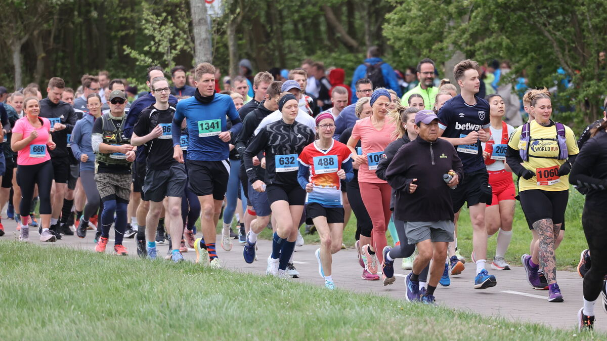 Mehrere Tausend Sportlerinnen und Sportler werden am Sonntag am Cuxhaven-Marathon teilnehmen, unter ihnen auch eine Gruppe von "Health for Future". Foto: May