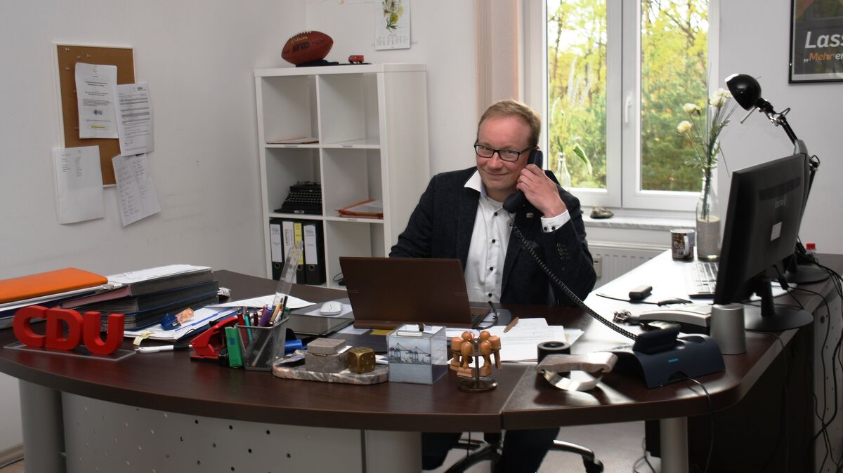 Lasse Weritz führt die Listen der CDU bei der Kommunalwahl auf Stadt- und Samtgemeindeebene in Hemmoor an. Archivfoto: Schröder