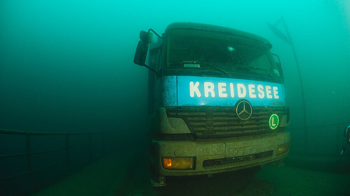 Der Kreidesee in Hemmoor hat für Taucher einiges zu bieten. Foto: Thomas Lüken