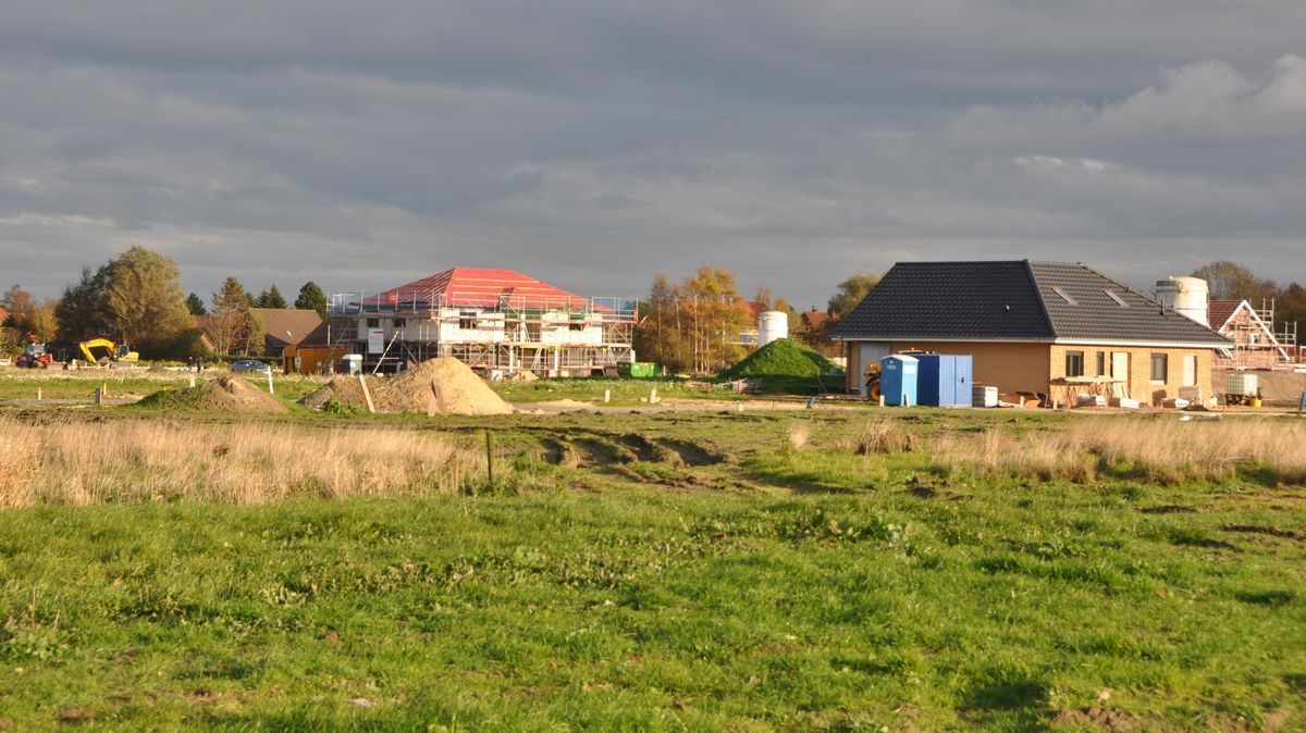 Das Baugebiet am Medembogen in Otterndorf ist weiterhin ein Renner. Die Bauplätze sind nach wie vor gefragt. Archivfoto: Kramp