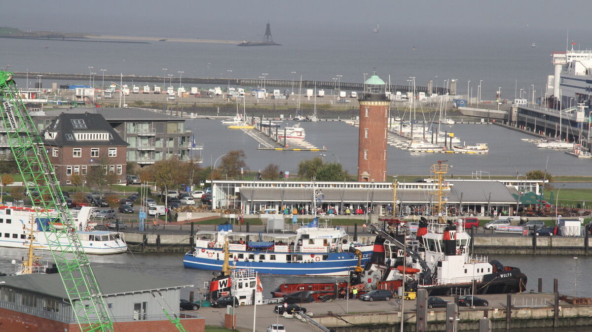 Der historische Hamburger Leuchttum liegt mitten drin im maritimen Cuxhaven. Foto: Reese-Winne
