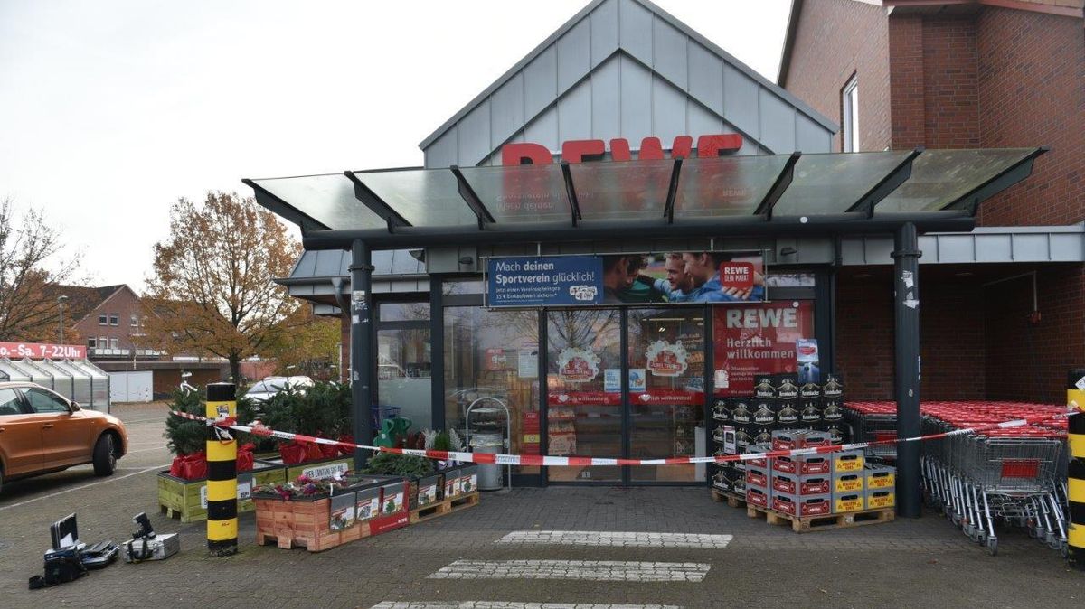 Der Supermarkt in Fredenbeck ist derzeit wegen Ermittlungen geschlossen. Foto: Beneke