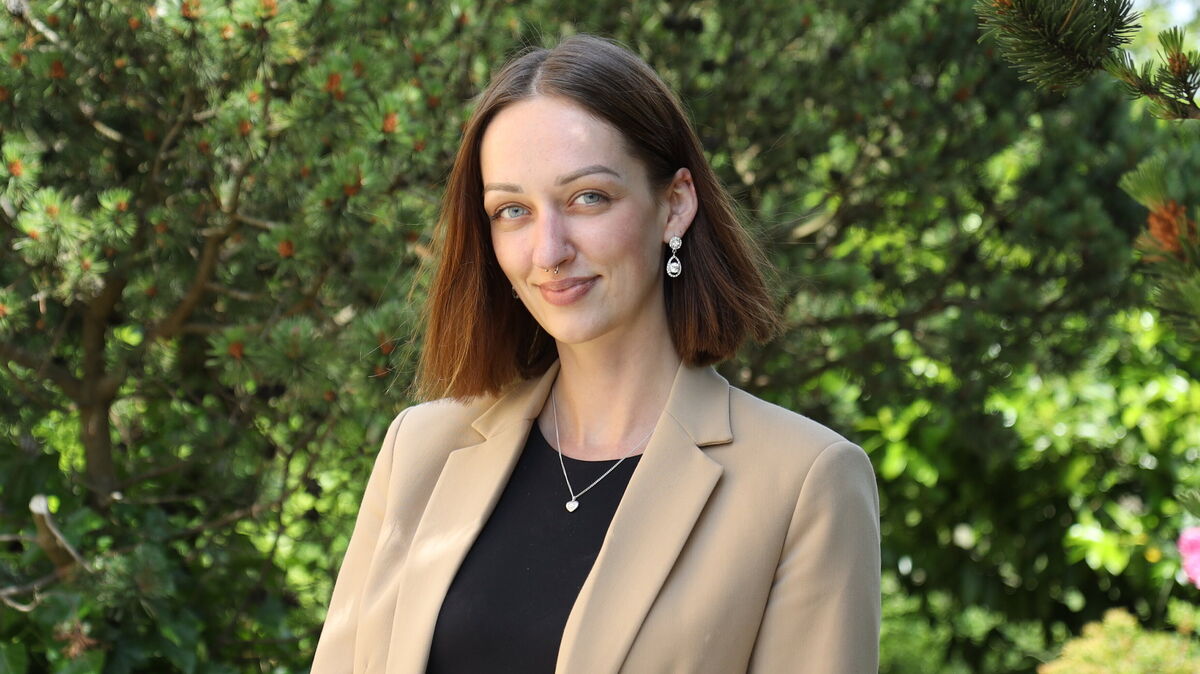 Lisa-Marie Klowat wird voraussichtlich Ende des Jahres ihr Masterstudium der Psycholgie beenden. Foto: May