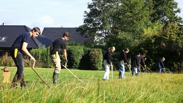 Teilnahme am Handwerkswettbewerb: Warum das AAG Cuxhaven einen alten Bauwagen saniert