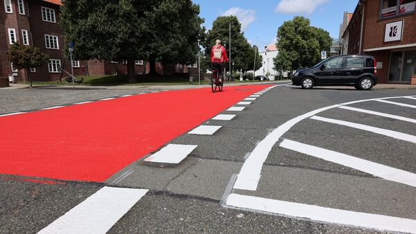 Lotsenviertel: Fahrradstraßen sind nun dauerhaft eingerichtet