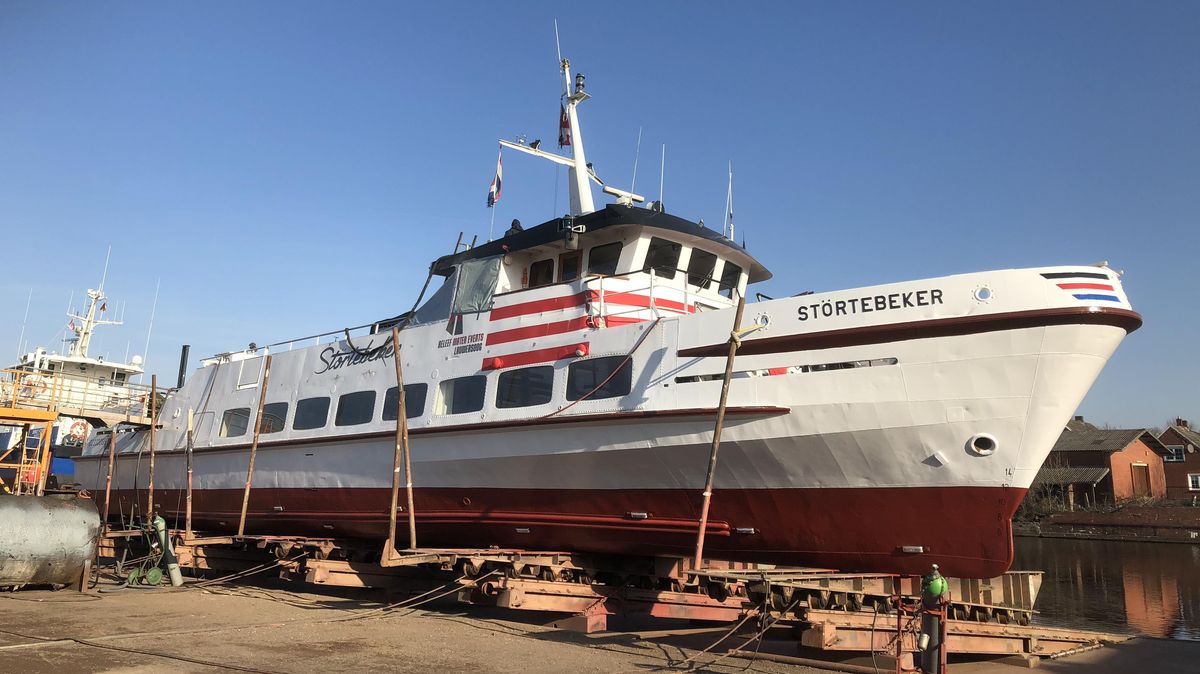 Wird als Neuzugang der Reederei Cassen Eils erwartet: Das Fahrgastschiff MS "Störtebeker". Foto: Cassen Eils