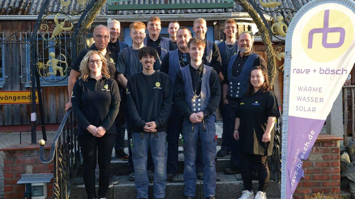 Das Team von rave+bösch steht für innovative Heizsysteme. Foto: Heiko Schroeder