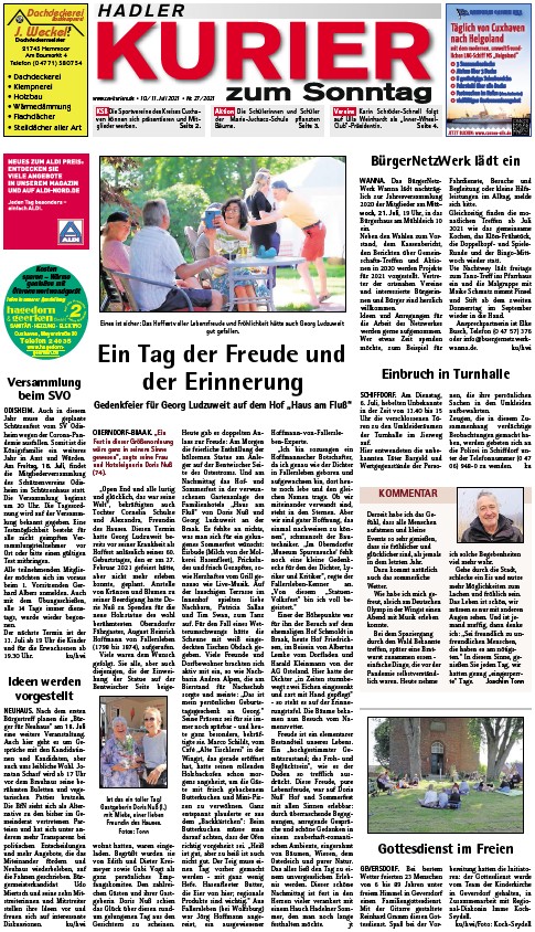Hadler Kurier 11.07.2021