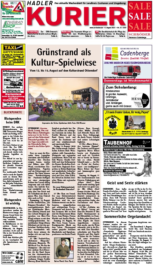 Hadler Kurier 04.08.2021