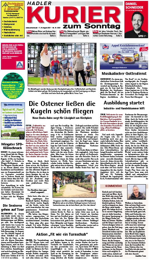 Hadler Kurier 08.08.2021